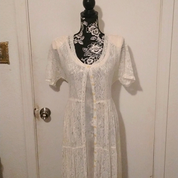 American Angel Dresses & Skirts - Vintage Lace...Three Tier Dress.. Country Style